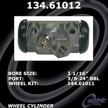 Centric Parts Premium Wheel Cyl, 134.61012 134.61012